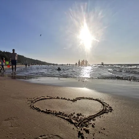 度假居 U Loni - Z Tarasem W Zacisznym Centrum Nad Morzem Z Parkingiem 波别罗沃