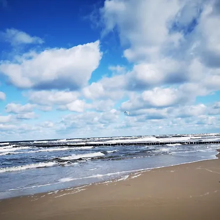 度假居 U Loni - Z Tarasem W Zacisznym Centrum Nad Morzem Z Parkingiem *