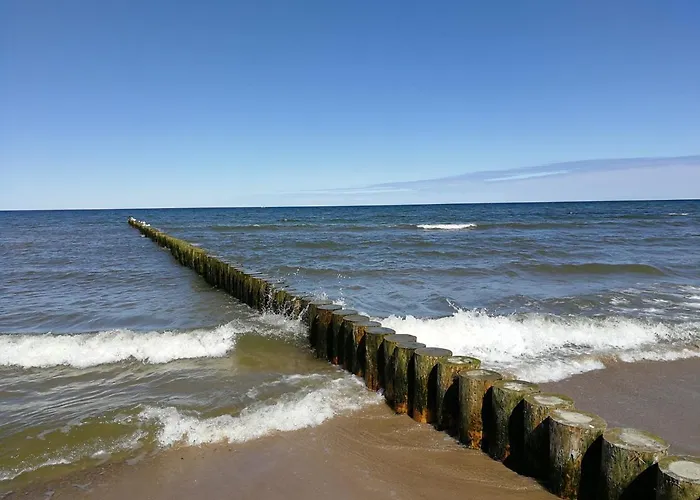 度假居 U Loni - Z Tarasem W Zacisznym Centrum Nad Morzem Z Parkingiem *