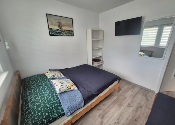 別荘 U Loni - Z Tarasem W Zacisznym Centrum Nad Morzem Z Parkingiem ポビエロボ