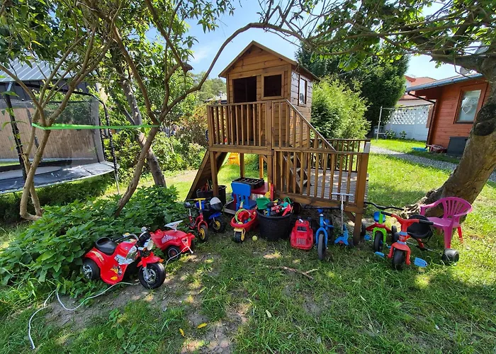 U Loni - Z Tarasem W Zacisznym Centrum Nad Morzem Z Parkingiem