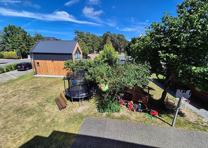 U Loni - Z Tarasem W Zacisznym Centrum Nad Morzem Z Parkingiem ポビエロボ