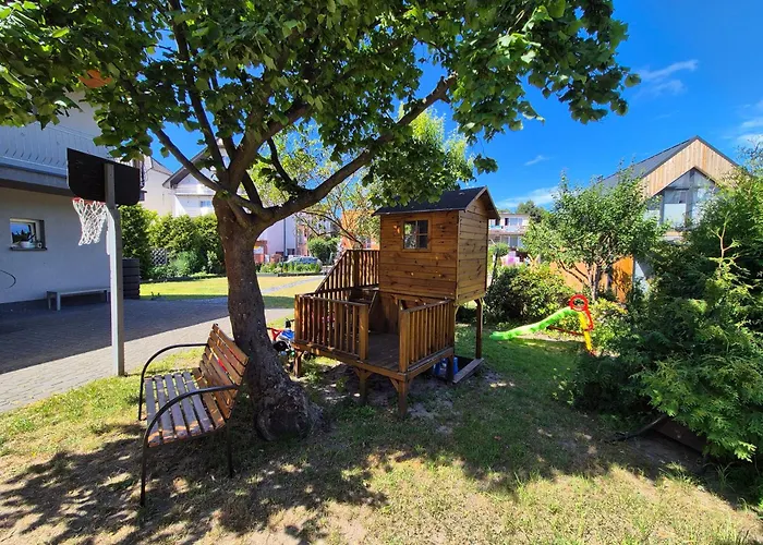 別荘 U Loni - Z Tarasem W Zacisznym Centrum Nad Morzem Z Parkingiem ポビエロボ